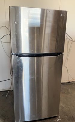 LG Top Mount Stainless Steel Refrigerator Fridge
