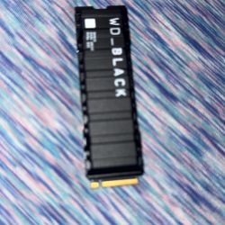 WD Western Digital 1TB Black SN850 NVMe SSD For PS 5 Consoles 