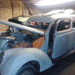 1937 fully custom humpback two door sedan