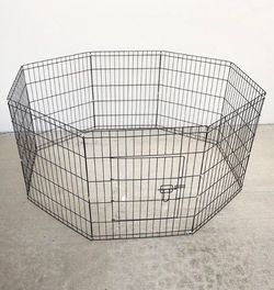 Dog Fence with Gate 16 ft. Round X 35" Tall