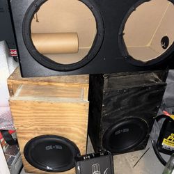 Amp And Subwoofers 