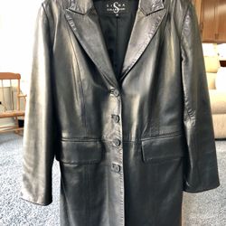 Siena Womens Black Leather Jacket