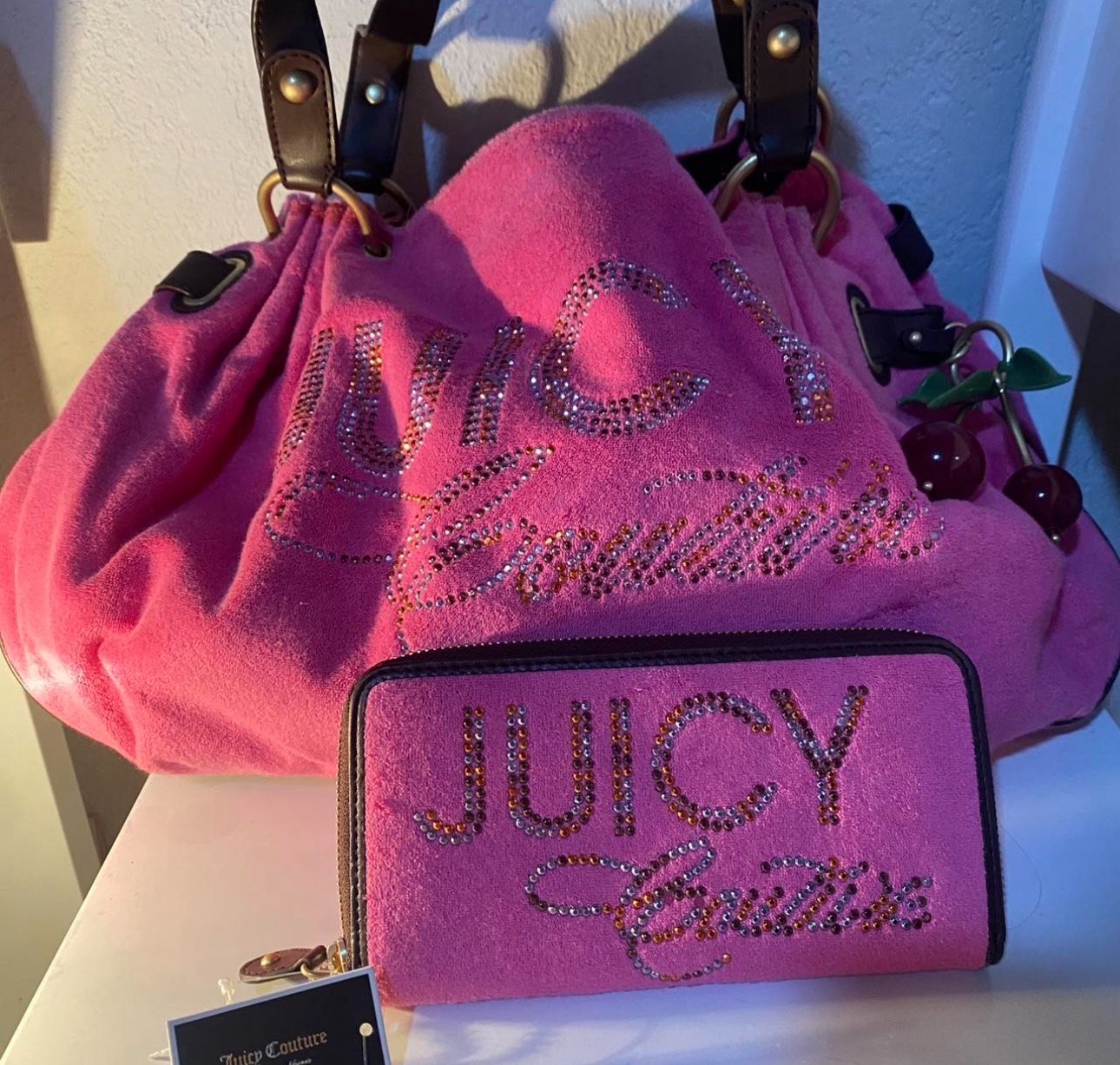 Large Pink Juicy Couture Bag