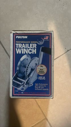Trailer winch