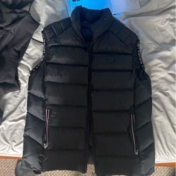 Black Monclear Vest , Must Pick Up Addison And Laramie 