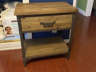 Wooden Nightstand