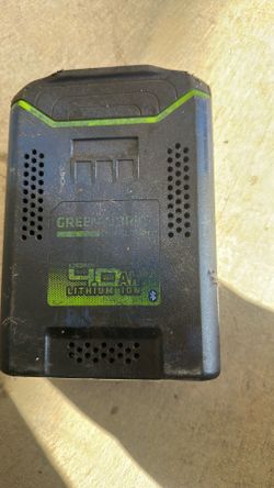 Greenworks battery 40Ah