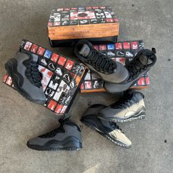 Jordan 10 NEW RELEASE SIZES 9,10,10.5 