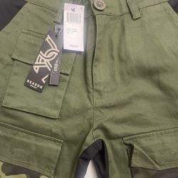 Mens Camo Print Pants 