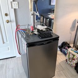 Dual Taps Kegerator 