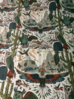 Emma Shipley paradise frontier, double-sided duvet