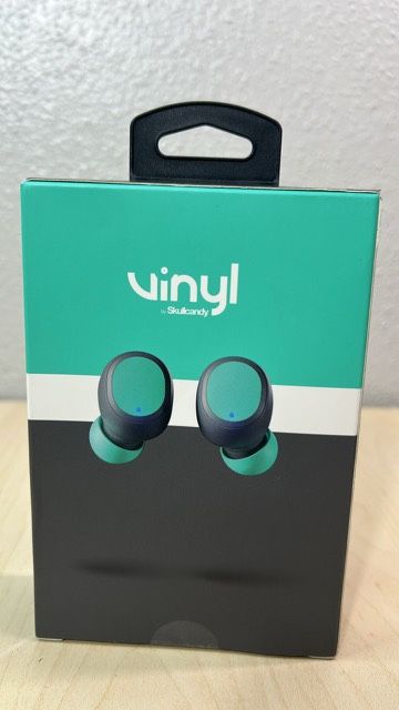 Skullcandy Vinyl True Wireless Bluetooth Earbuds Teal Headphones