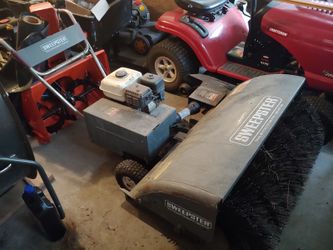 Sweepster walk behind power broom