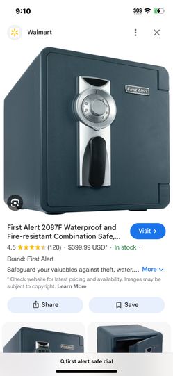 First Alert Safe Dial