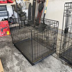Small dog crate 30in long  and 21in Height
