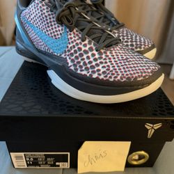 Kobe VI 3D Size 9.5