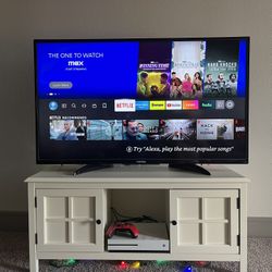 55” Tv And Stand