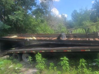 20 ft flatbed solid steel