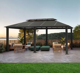 Paragon Santa Monica Aluminum Gazebo 12’ x 20’