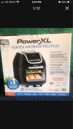 Power, XL vortex air fryer with rotisserie