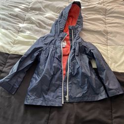 Toddler Girls Rain Jacket 