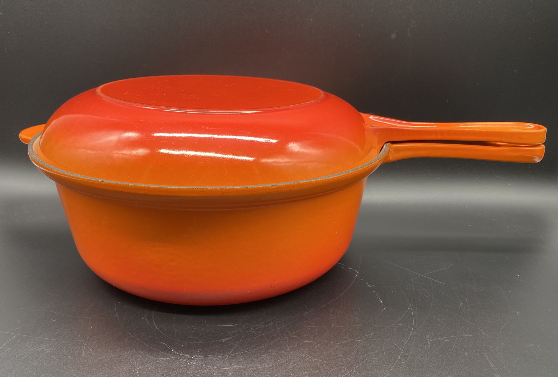 Le Creuset Cast Iron 3.75-qt Saucepan & 9.5" Skillet