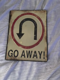 Tin Sign