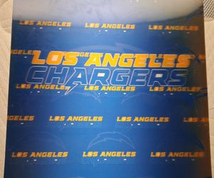 Los Angeles Chargers 3D Lenticular Poster 16x12