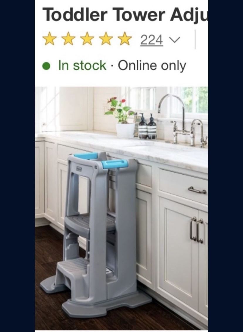 Kitchen Stool Stair For Toddlers