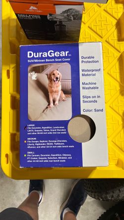 DuraGear SUV/Minivan bench seat cover