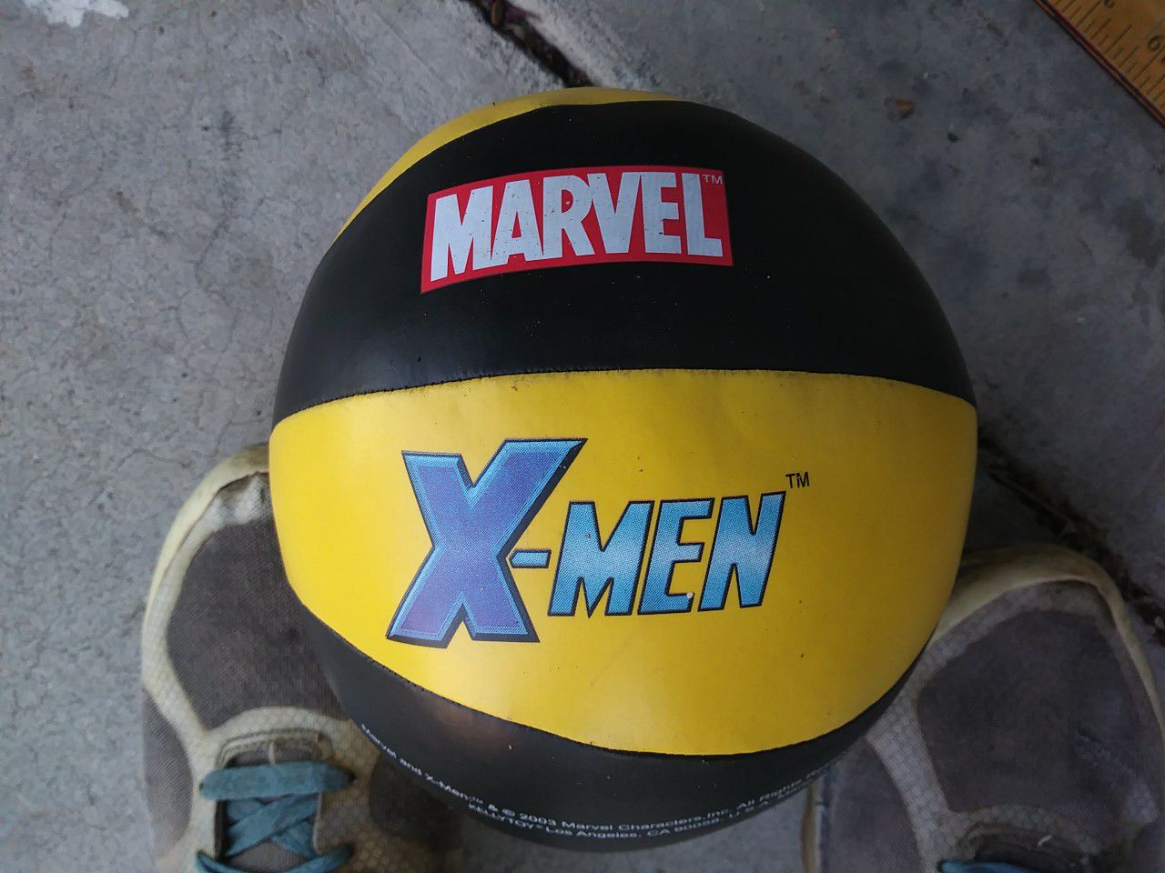 Marvel Wolverine X-Men plush soft volley ball