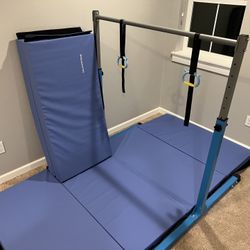 Gymnastics Bar w/ 2 Mats!!!