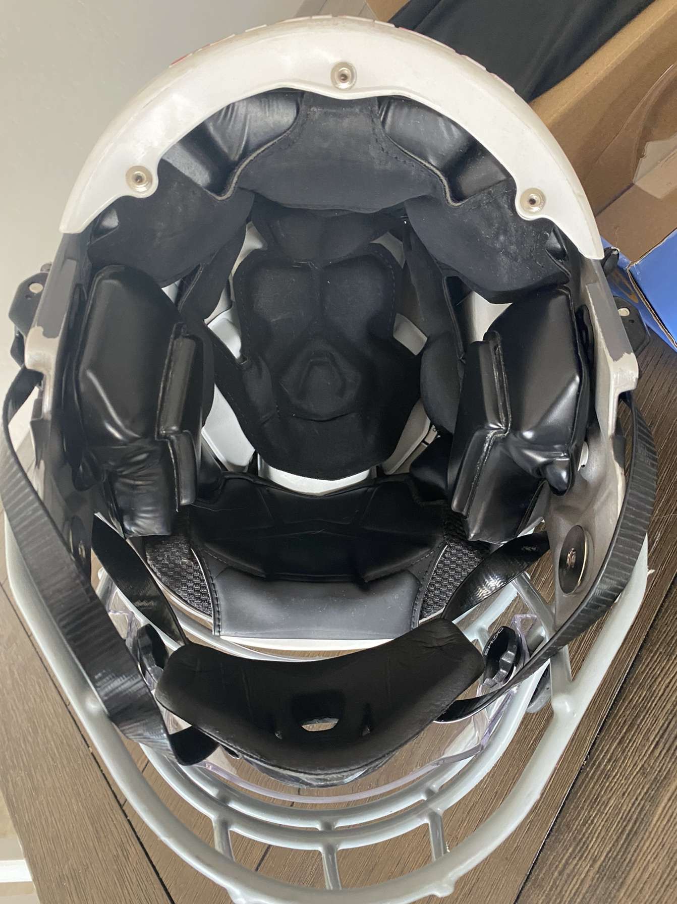 Medium Riddell Speed Flex, Two Helmet Pumps And Two Clear Shoc Visors
