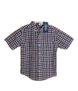 Gymboree Boys Button Down T-Shirt, Size 4,  Half Off, New With Tags