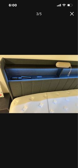 Bed and mattress queen