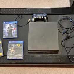 PlayStation 4 with 3 Games 