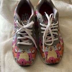 Skechers Women’s Work Relaxed Fit Comfort Flex SRHC Waggery Resistant Sneakers Size 5