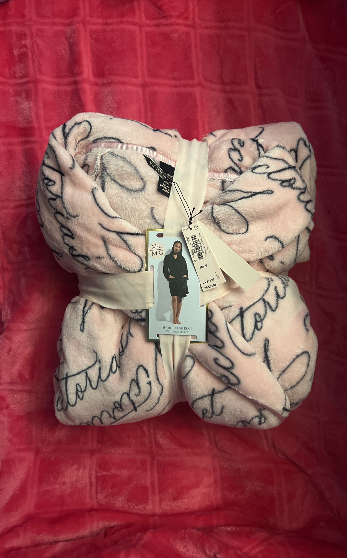 Victoria Secret Plush Robe M/L