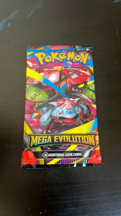 Pokemon Card Mega Evolution Booster Pack