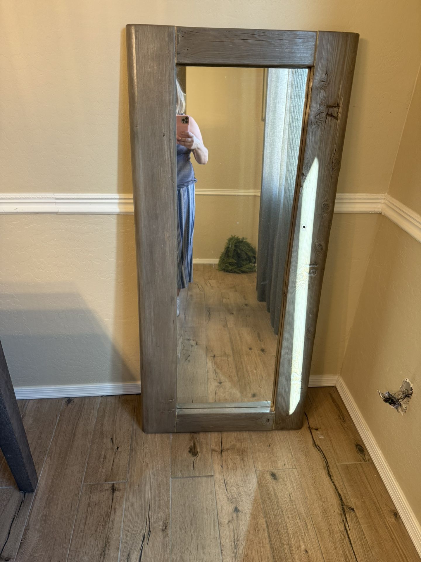 Rare Hollywood Bowl Wooden Mirrors And Portrait