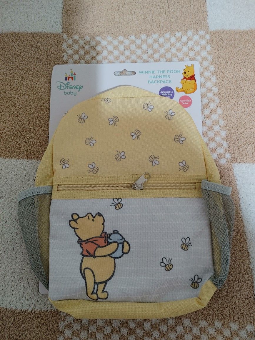 Winnie the Pooh Harness Backpack - New