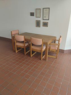 Dinner Table Sets 4 Chairs Included 