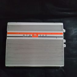 JBL  G T Q  360   AMPLIFIER  HIGH  CURRENT 4/ 3/ 2 MADE IN USA 🇺🇸  $  60