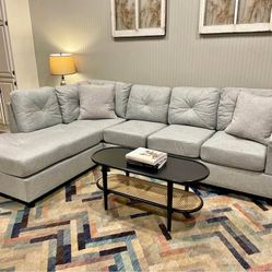 Light Grey Sectional Sofa