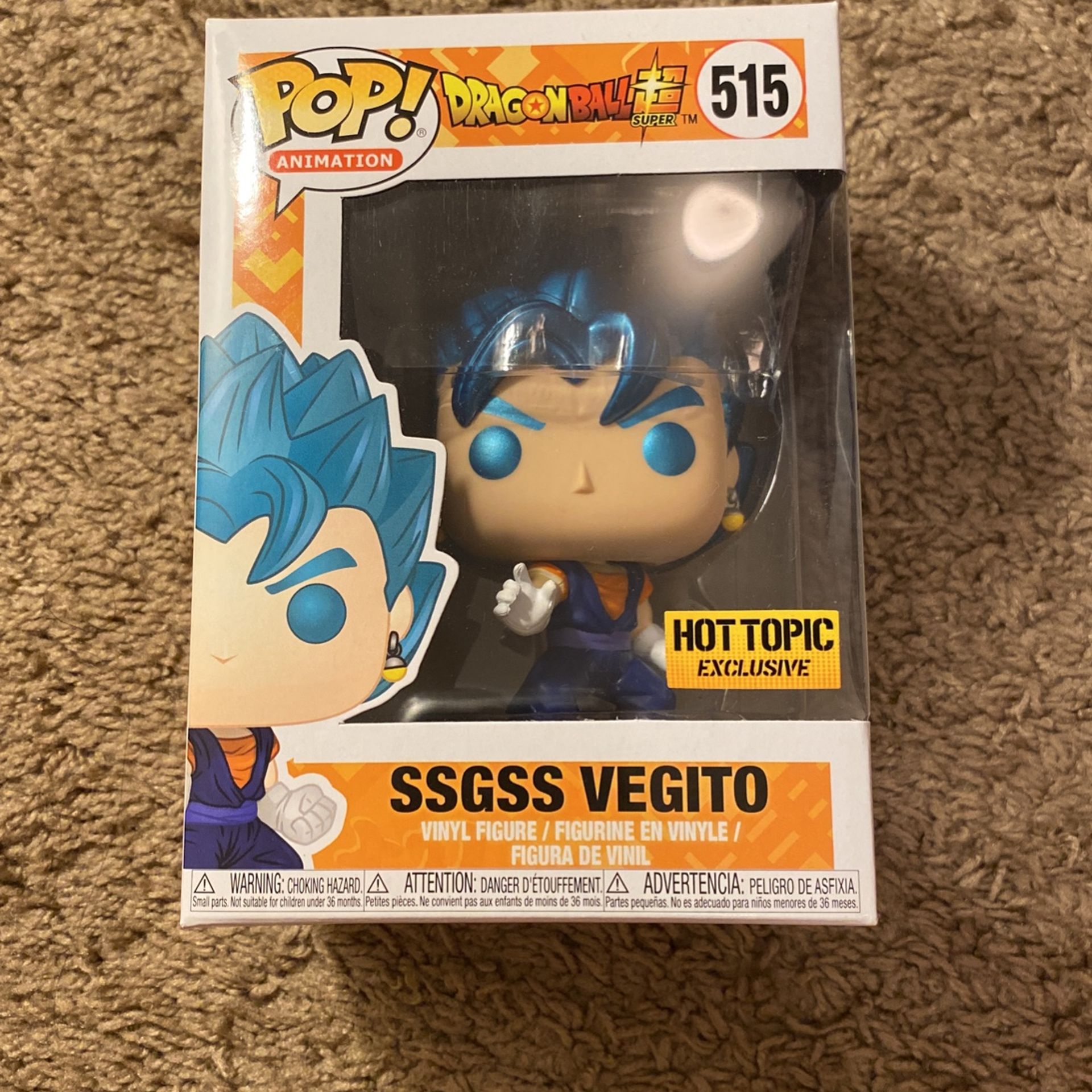 Funko pop vegito hot topic 2025