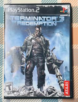 Terminator 3: The Redemption (Sony PlayStation 2, 2004) Tested Fast Shipping H42