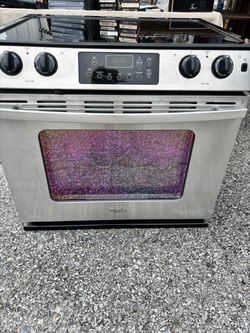 Whirlpool Gold Stainless Steel Electric Slide-In Range