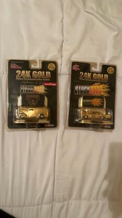 24k Gold Stock Rods