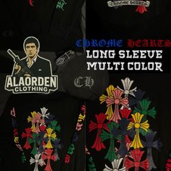 CHROME HEARTS MULTICOLOR LONG SLEEVE 