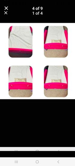 Toddler bed with matters